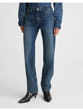 Madewell The Dean Easy Straight jeans Women Size 31P